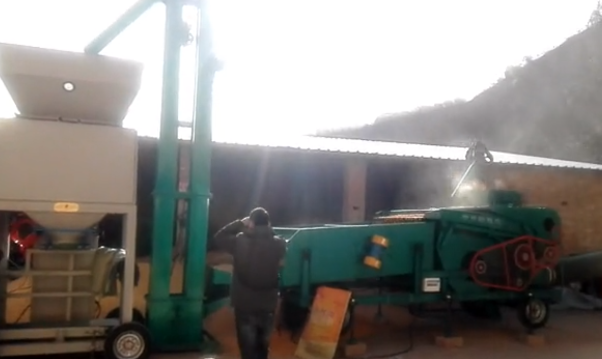 玉米精选机工作视频